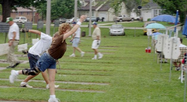 Amy Francis follow-through